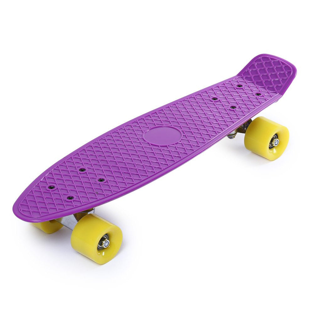 style Cool 22 Inches Four-wheel Street Long Skate Board Mini Cruiser Skateboard With 5 Color-Dollar Bargains Online Shopping Australia