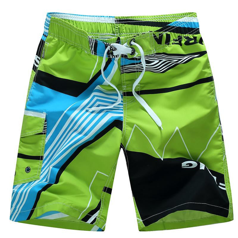 Fashion Quick Dry Men Shorts Brand Summer Casual Clothing Geometric Swimwears Beach Shorts Men's Board Shorts Q3-Dollar Bargains Online Shopping Australia