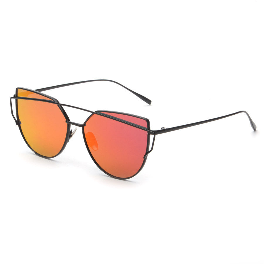 NEW Brand Designer Women Sunglasses Metal Frame Flat Sun glasses Vintage Mirror Shades ss495-Dollar Bargains Online Shopping Australia