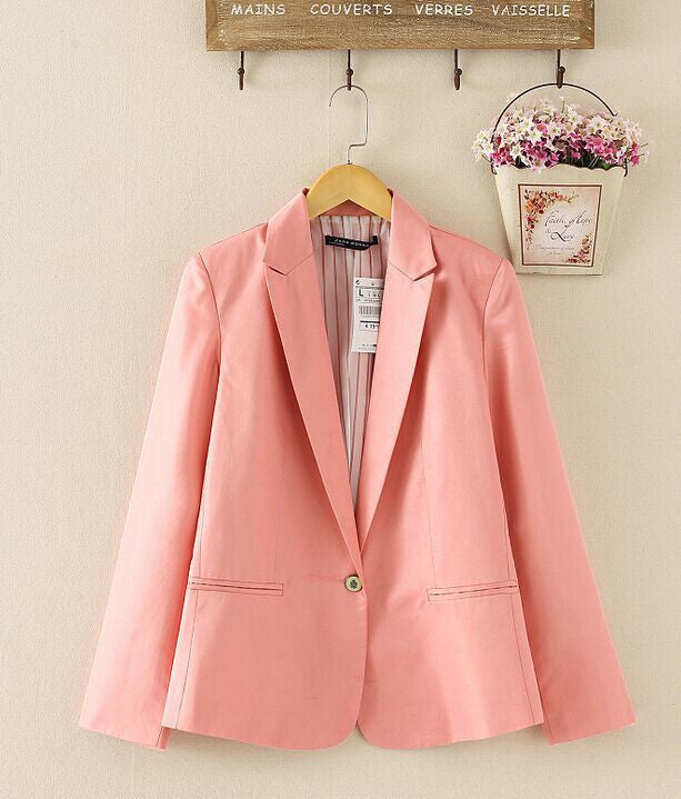 NEW blazer women suit blazer foldable brand jacket made of cotton & spandex with lining Vogue refresh blazers-Dollar Bargains Online Shopping Australia