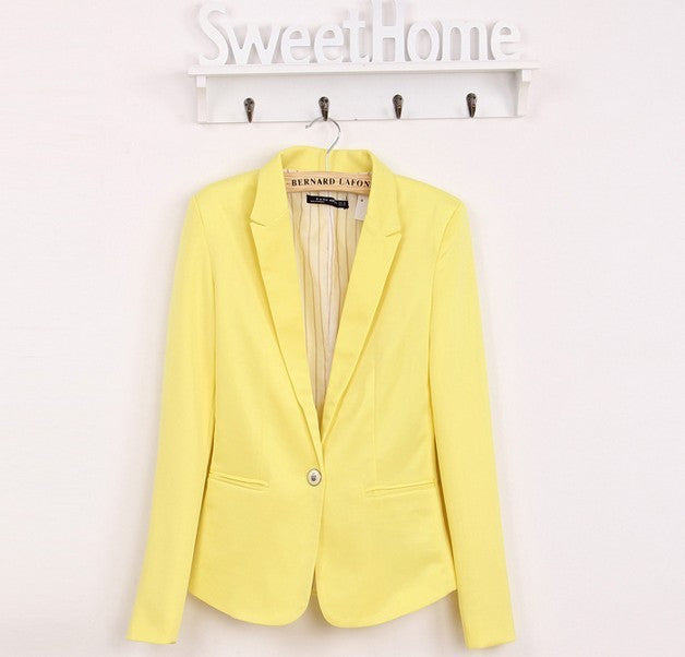 NEW blazer women suit blazer foldable brand jacket made of cotton & spandex with lining Vogue refresh blazers-Dollar Bargains Online Shopping Australia