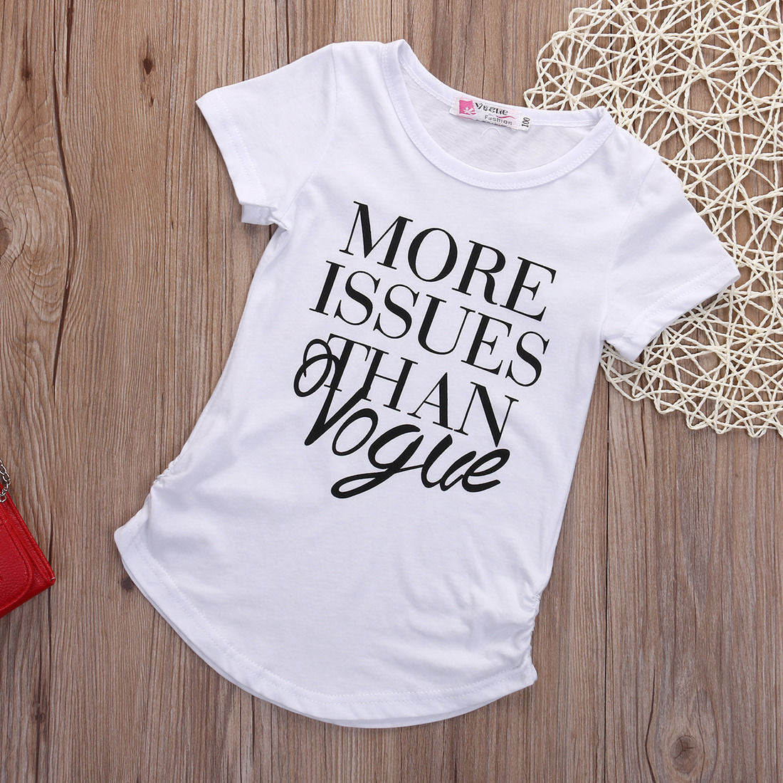 Kids Baby Girls Summer Fashion Cotton Short sleeve T-shirt Tops Clothes-Dollar Bargains Online Shopping Australia