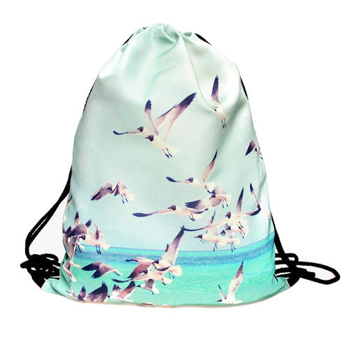 Women Emoji Backpack 3D printing travel softback women mochila drawstring bag mens backpacks-Dollar Bargains Online Shopping Australia