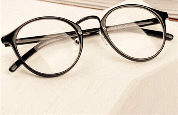 Mens Women Nerd Glasses Clear Lens Eyewear Unisex Retro Eyeglasses Spectacles-Dollar Bargains Online Shopping Australia