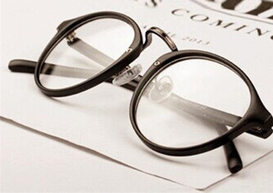 Mens Women Nerd Glasses Clear Lens Eyewear Unisex Retro Eyeglasses Spectacles-Dollar Bargains Online Shopping Australia