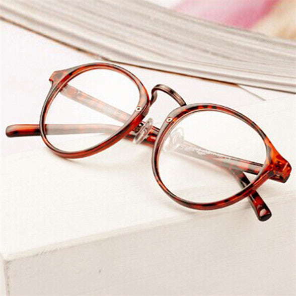 Mens Women Nerd Glasses Clear Lens Eyewear Unisex Retro Eyeglasses Spectacles-Dollar Bargains Online Shopping Australia