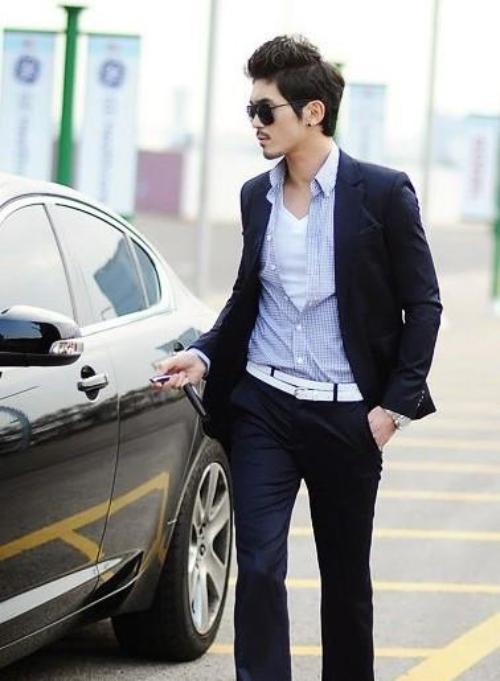 Men Dress Pants Male Slim Fit Dress Trousers Mens Fashion Brand Black Business Blazer-Dollar Bargains Online Shopping Australia