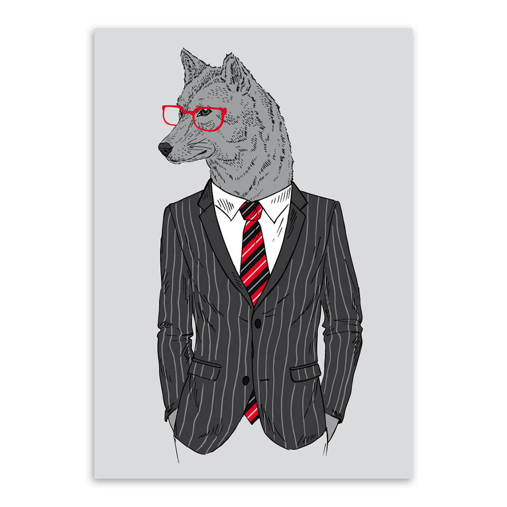 Fashion Animals Giraffe Zebra Horse A4 Vintage Art Prints Poster Hippie Wall Picture Canvas Painting No Framed Office Home Decor-Dollar Bargains Online Shopping Australia