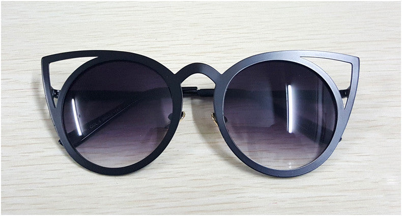 Women sunglasses Vintage cat eye Sun glasses Metal Eyeglasses Frames Mirror shades Sexy Sunnies ss309-Dollar Bargains Online Shopping Australia