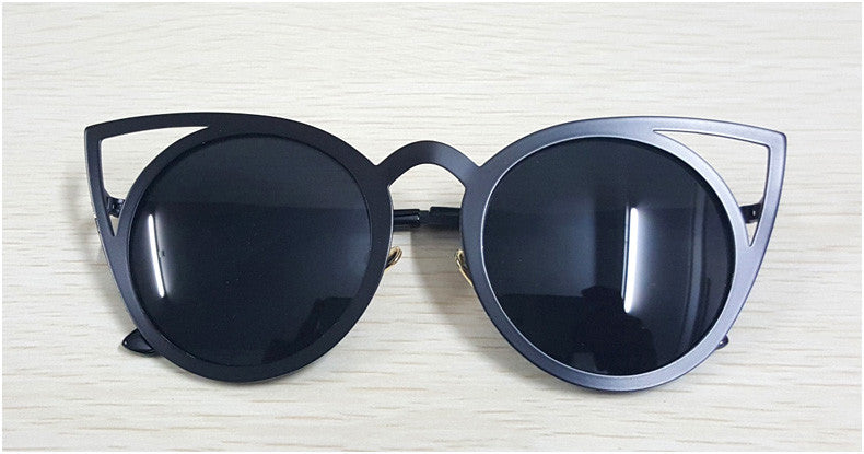 Women sunglasses Vintage cat eye Sun glasses Metal Eyeglasses Frames Mirror shades Sexy Sunnies ss309-Dollar Bargains Online Shopping Australia