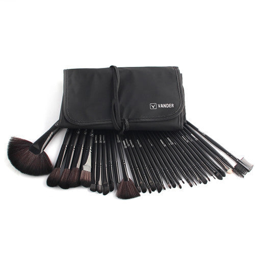 32Pcs Set Professional Makeup Brush Foundation Eye Shadows Lipsticks Powder Make Up Brushes Tools + Bag pincel maquiagem-Dollar Bargains Online Shopping Australia