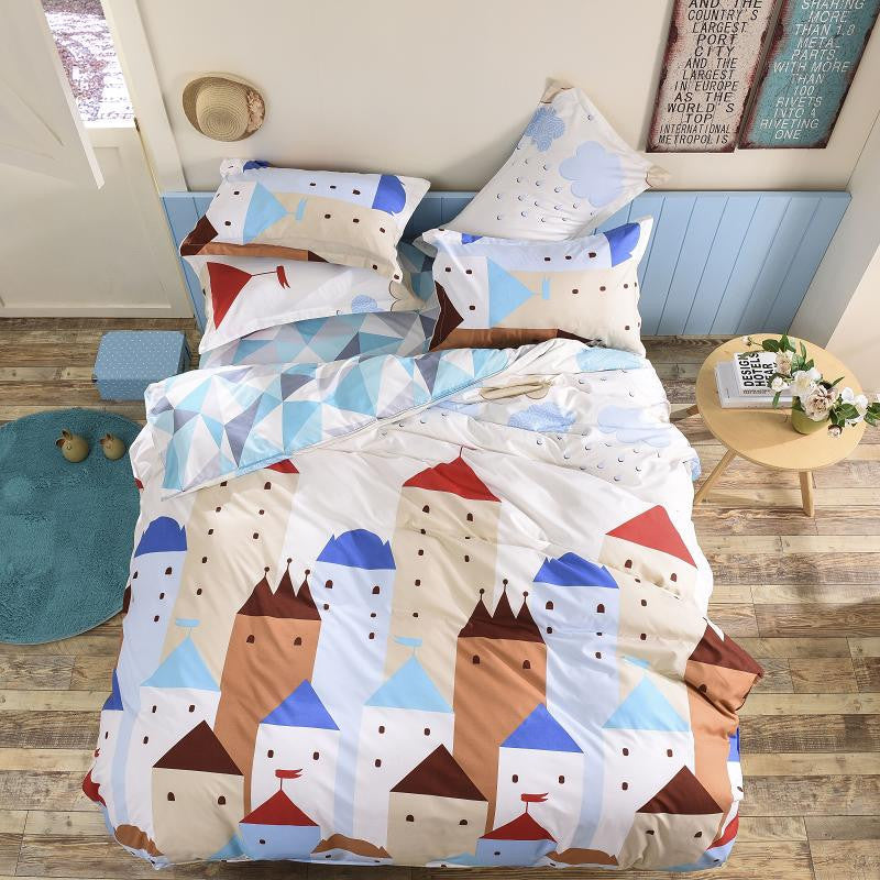 style fashion style queen/full/twin size bed linen set bedding set bedclothes duvet cover bed sheet pillowcases-Dollar Bargains Online Shopping Australia