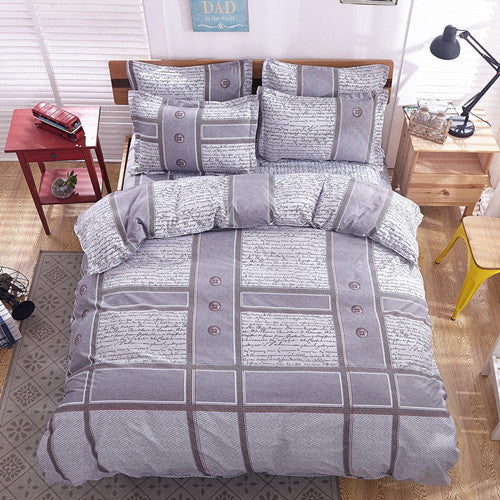 Promotion Reactive Printing BEDDING 4pcs Bedding Set duvet cover set queen king size QUILT COVER SET-Dollar Bargains Online Shopping Australia