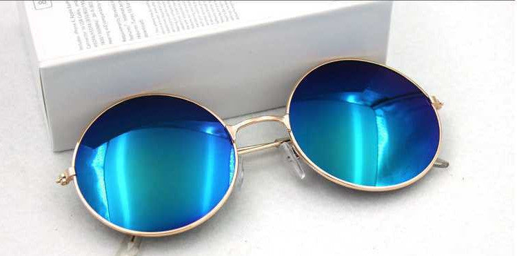 Vintage Round lens Sunglasses Men/women Polarized Retro Coating Sun Glasses Round-Dollar Bargains Online Shopping Australia