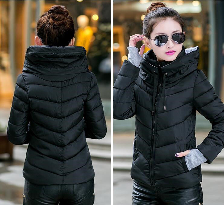 Winter Jacket Women Parka Thick Winter Outerwear Plus Size Down Coat Short Slim Design Cotton-padded Jackets And Coats TD1-Dollar Bargains Online Shopping Australia