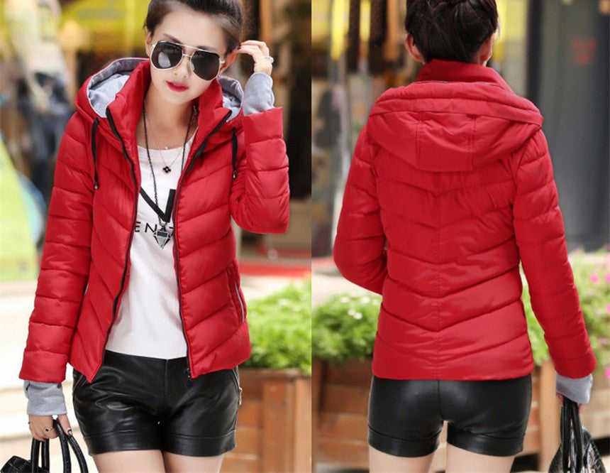 Winter Jacket Women Parka Thick Winter Outerwear Plus Size Down Coat Short Slim Design Cotton-padded Jackets And Coats TD1-Dollar Bargains Online Shopping Australia