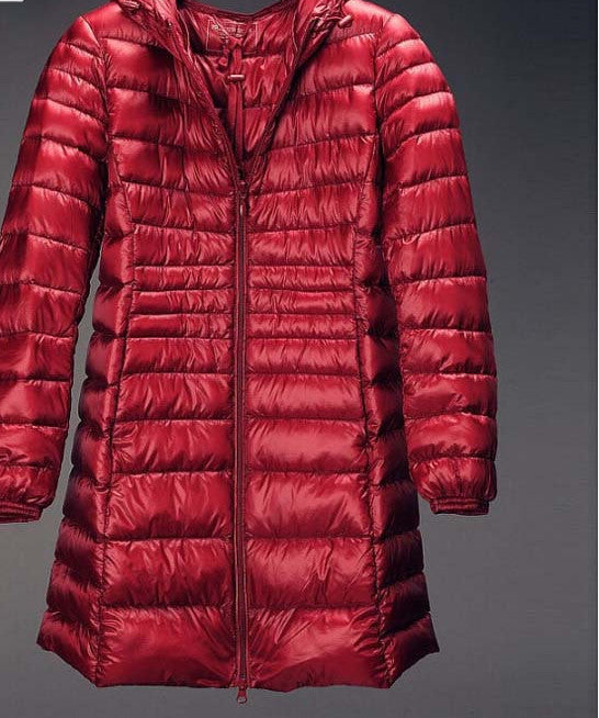 Winter Women Long Down Jackets Fashion Ultra Light White Duck Down Coat Hooded Down Parkas For Women XXXL Plus Size-Dollar Bargains Online Shopping Australia