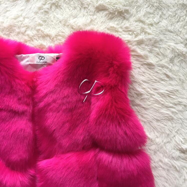Fashion Winter Women Fur Vest Faux Fox Fur Vests Woman Fake Fur Coat Jacket Female Ladies Fur Coats Size S-XXXL-Dollar Bargains Online Shopping Australia