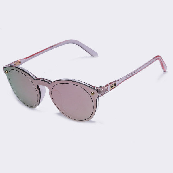 AOFLY Women Sunglasses Oval Fashion Female Men Retro Reflective Mirror Sunglasses Clear Candy Color Famous Brand Designer Oculos-Dollar Bargains Online Shopping Australia