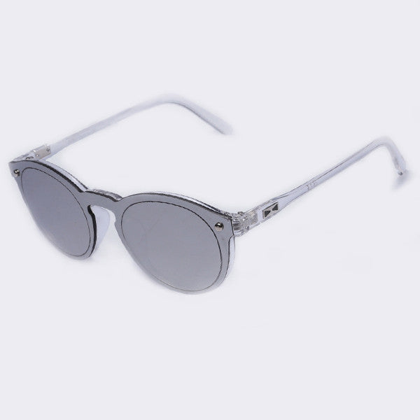 AOFLY Women Sunglasses Oval Fashion Female Men Retro Reflective Mirror Sunglasses Clear Candy Color Famous Brand Designer Oculos-Dollar Bargains Online Shopping Australia