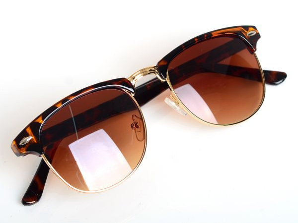 Vintage Retro Sunglasses Women Brand Designer Golden Frame Mirrored Sun Glasses Fashion-Dollar Bargains Online Shopping Australia
