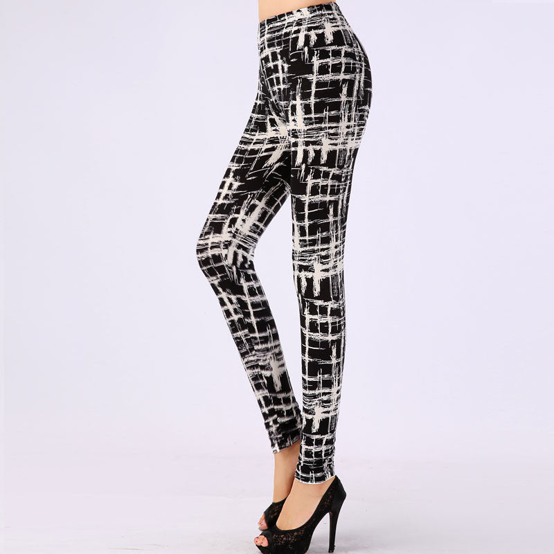 High Quality 16 COLOURS Women's girl's casual High Elastic printed Leggings Fitness Comfortable leggins pants LG023-Dollar Bargains Online Shopping Australia