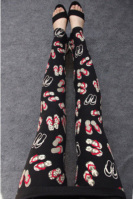 High Quality 16 COLOURS Women's girl's casual High Elastic printed Leggings Fitness Comfortable leggins pants LG023-Dollar Bargains Online Shopping Australia