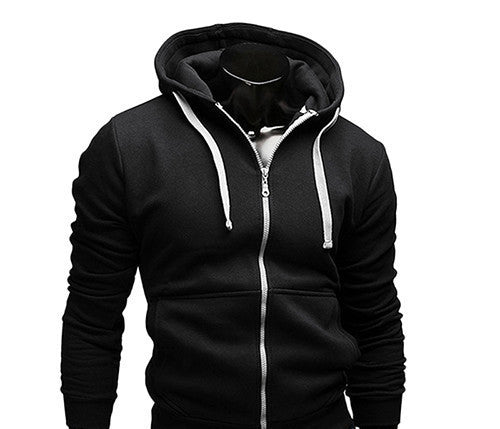 fashion Sweatshirt men hit color men hoodies hip hop side zipper mensports suit slim-Dollar Bargains Online Shopping Australia