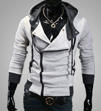 Men's casual hooded Casual Hoodie coat man cardigan slim Sweatshirts Jackets M-4XL-Dollar Bargains Online Shopping Australia