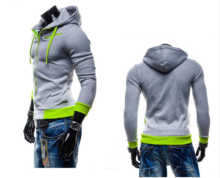 Men's casual hooded Casual Hoodie coat man cardigan slim Sweatshirts Jackets M-4XL-Dollar Bargains Online Shopping Australia