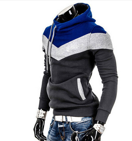 IMC Spring Autumn Mens Casual Slim Fit Hooded Hoodies Sweatshirt Sportswear Male Patchwork Fleece Jacket 6 Colors M-3XL-Dollar Bargains Online Shopping Australia