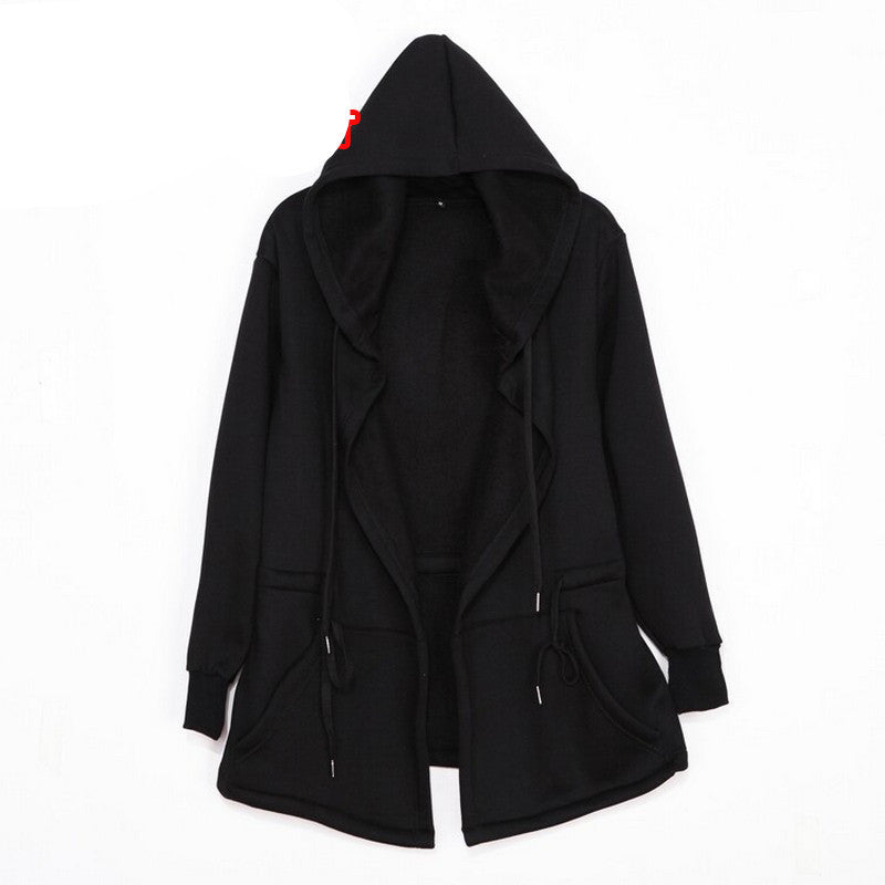 High Quality Casual unisex Men's Hooded With Black Gown Hip Hop Hoodies and Sweatshirts long Sleeves Jackets women cloak Coats-Dollar Bargains Online Shopping Australia