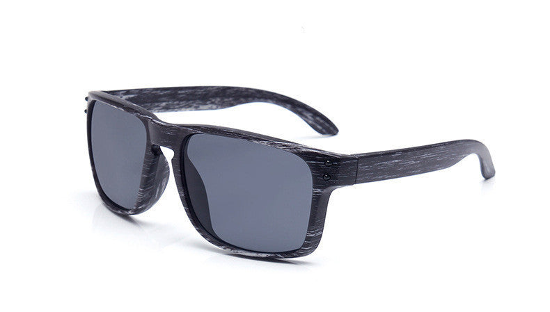Fashionable Wood Sunglasses Men Reflective Sports Sun Glasses Outdoors Square Eyewear-Dollar Bargains Online Shopping Australia