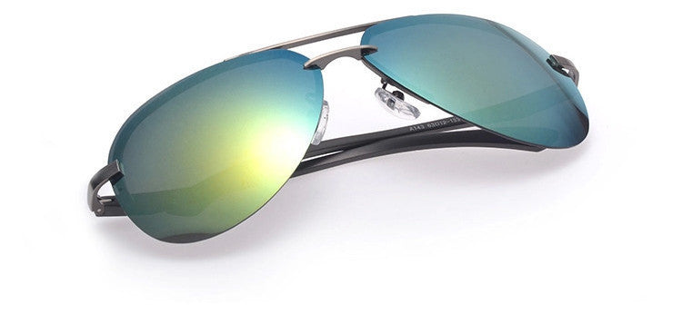 classic designer sunglasses aluminum magnesium alloy polarized fashion men's leisure 100% UV400 cool eyewear-Dollar Bargains Online Shopping Australia