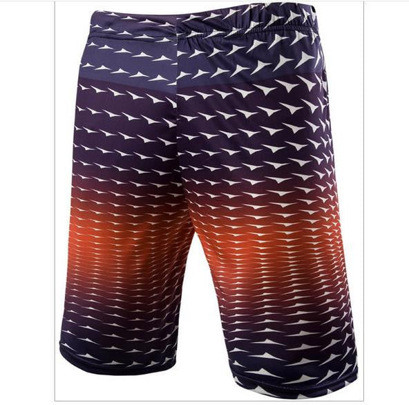 Summer European and American High- Men's Fashion Mixed Colors Geometric Stitching Casual Beach Shorts-Dollar Bargains Online Shopping Australia