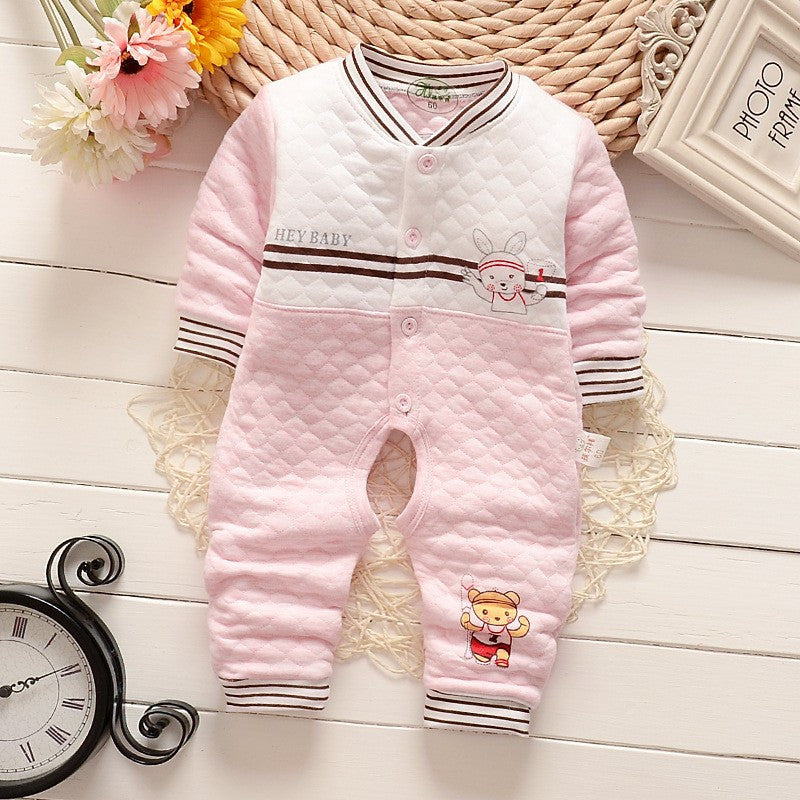 Baby Rompers Autumn long-sleeved Cute cotton Boys Girls clothing Comfortable Cotton Jumpsuit Crawling Coverall Clothing-Dollar Bargains Online Shopping Australia