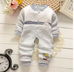 Baby Rompers Autumn long-sleeved Cute cotton Boys Girls clothing Comfortable Cotton Jumpsuit Crawling Coverall Clothing-Dollar Bargains Online Shopping Australia