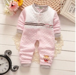Baby Rompers Autumn long-sleeved Cute cotton Boys Girls clothing Comfortable Cotton Jumpsuit Crawling Coverall Clothing-Dollar Bargains Online Shopping Australia