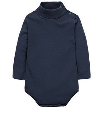 6 Color Baby Clothing born baby boys girls clothes Jumpsuit Long Sleeve Infant Product solid turn-down collar Romper-Dollar Bargains Online Shopping Australia