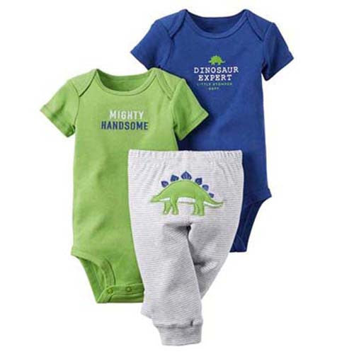 100% Cotton 3-24M set baby boy clothes baby girl clothes born 3piece ropa bebe boy-Dollar Bargains Online Shopping Australia