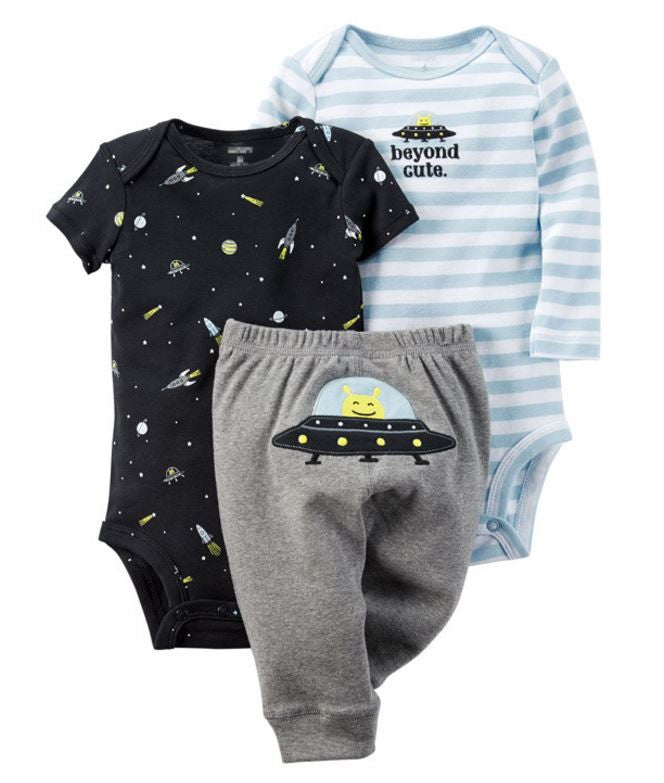 100% Cotton 3-24M set baby boy clothes baby girl clothes born 3piece ropa bebe boy-Dollar Bargains Online Shopping Australia