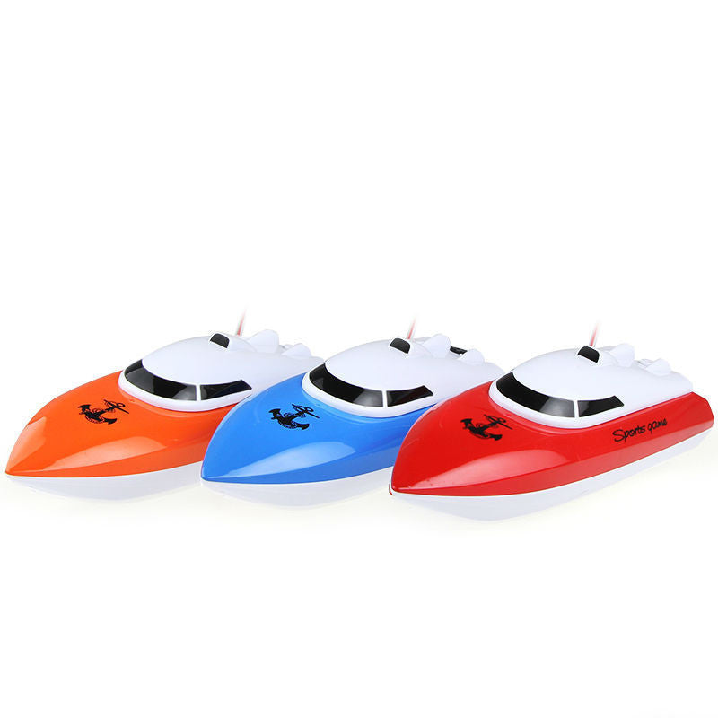 Radio Control Children Gift 4 Channels Waterproof Mini RC Racing Speedboat Airship Educational Toy-Dollar Bargains Online Shopping Australia
