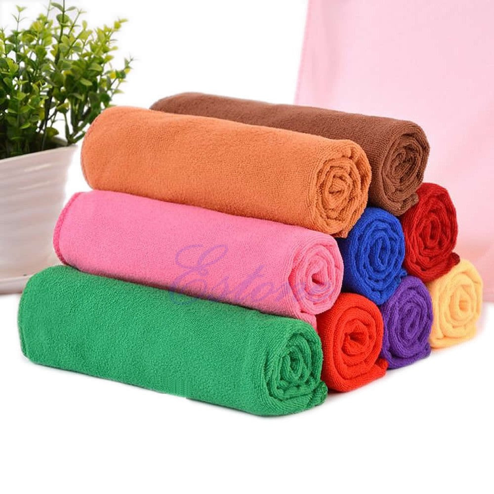 Microfiber Absorbent Bath Beach Towel 70x140cm Drying Washcloth Swimwear Shower-Dollar Bargains Online Shopping Australia