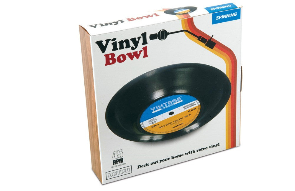 12Piece Spinning Hat Stylish Retro Vinyl Bowl Novelty Bowl Disco-Dollar Bargains Online Shopping Australia