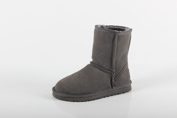 Women Men Fashion High Quality Women Genuine Suede Leather Australia Classic Warm Winter Unisex Snow Boots Size plus size-Dollar Bargains Online Shopping Australia