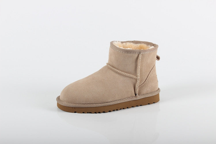 Women Men Fashion High Quality Women Genuine Suede Leather Australia Classic Warm Winter Unisex Snow Boots Size plus size-Dollar Bargains Online Shopping Australia