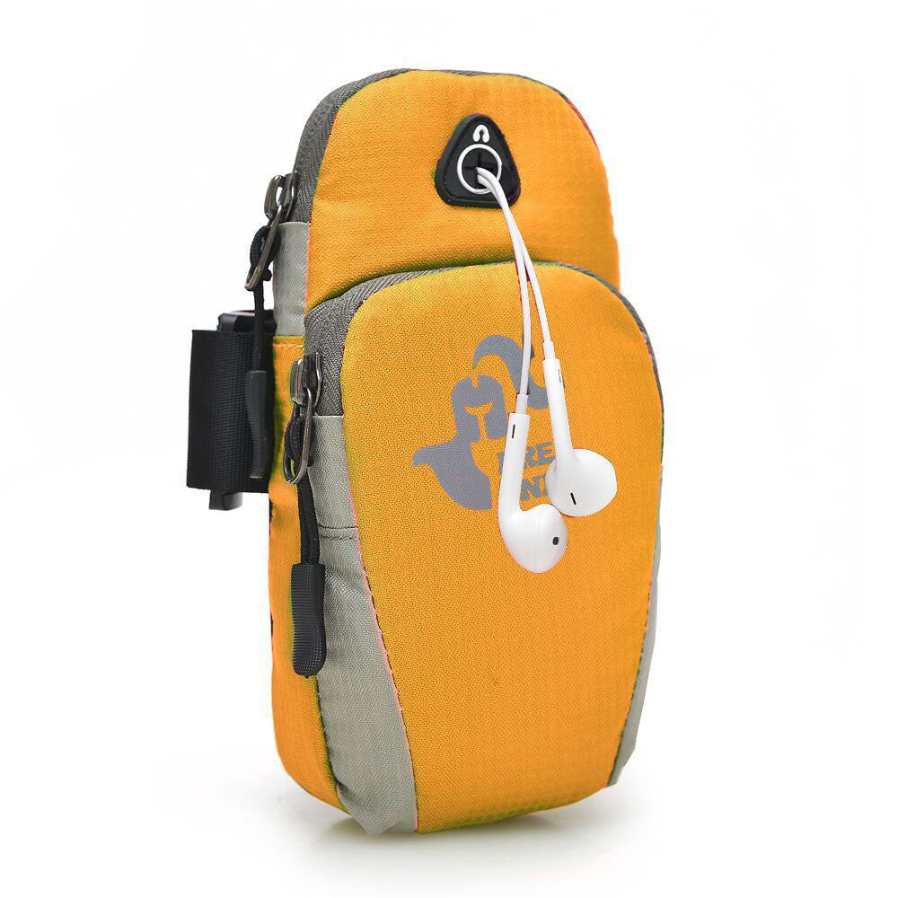 5.5inch Running Jogging GYM Protective Phone Bag Sports Wrist Bag Arm Bag , Outdoor Waterproof Nylon Hand Bag For Camping Hiking-Dollar Bargains Online Shopping Australia