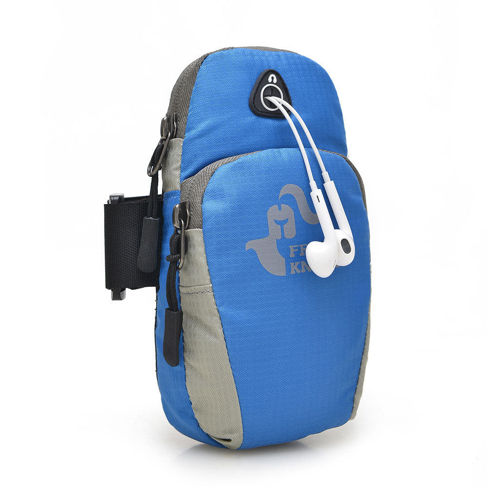 5.5inch Running Jogging GYM Protective Phone Bag Sports Wrist Bag Arm Bag , Outdoor Waterproof Nylon Hand Bag For Camping Hiking-Dollar Bargains Online Shopping Australia