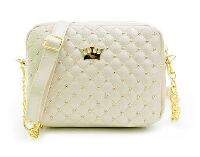 Women Bag Fashion Women Messenger Bags Rivet Chain Shoulder Bag High Quality PU Leather Crossbody N0310-Dollar Bargains Online Shopping Australia
