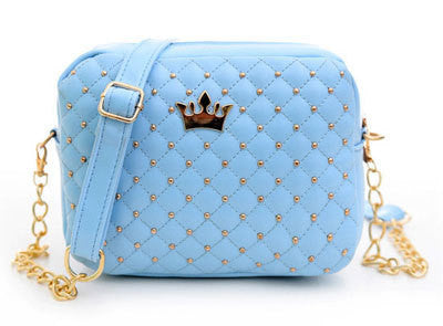 Women Bag Fashion Women Messenger Bags Rivet Chain Shoulder Bag High Quality PU Leather Crossbody N0310-Dollar Bargains Online Shopping Australia